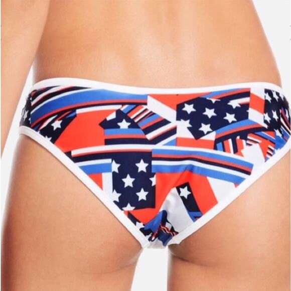 Fabletics Bajan Hipster Bikini Bottom Patriotic Women's Small - Picture 10 of 11